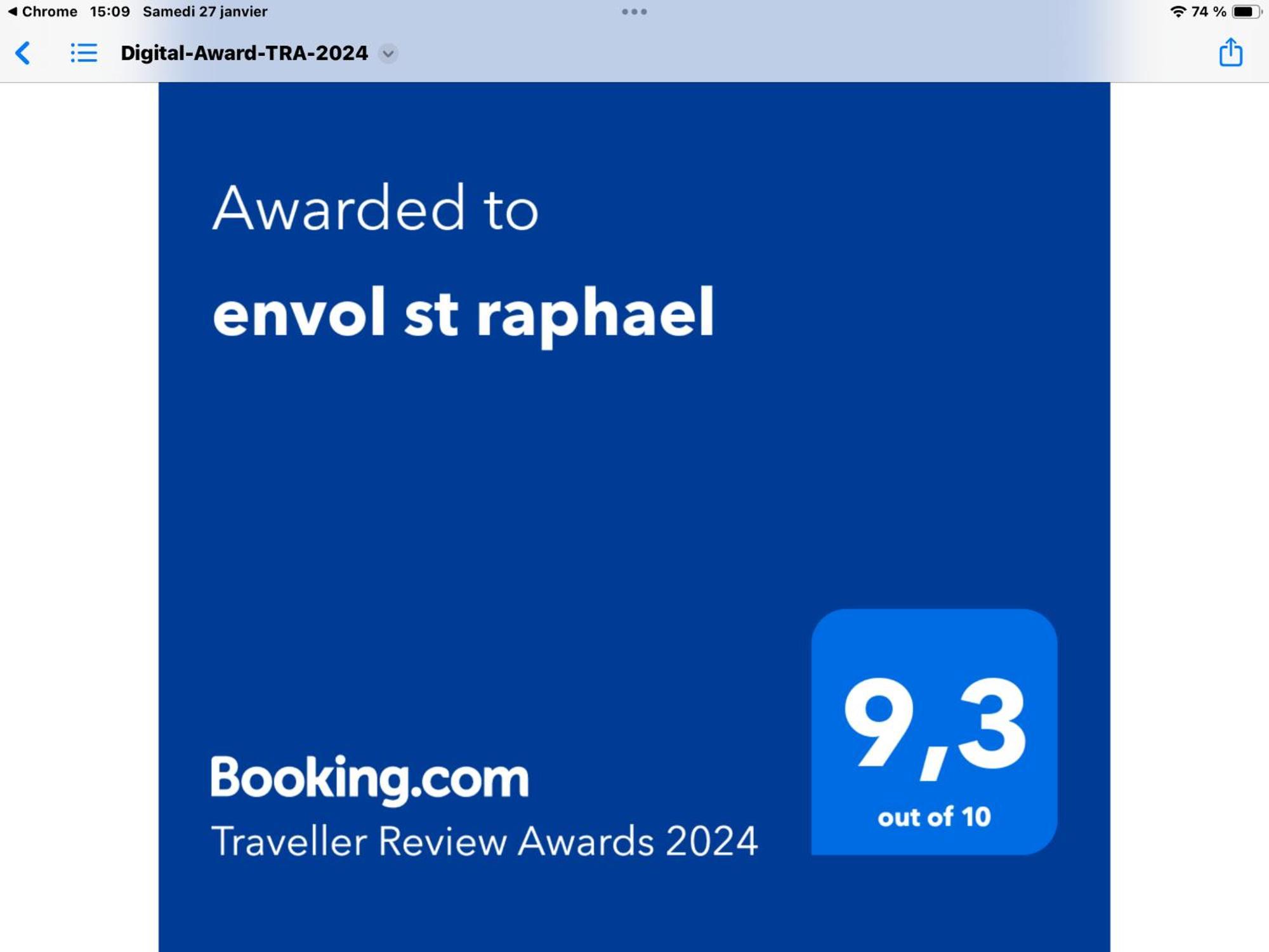 Envol St Raphael Apartment แซ็งต์-ราฟาเอล ภายนอก รูปภาพ